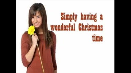 Demi Lovato - Wonderful Christmas Time + Lyrics 