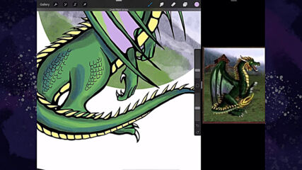 Procreate Drawing Process Fantasy Dragon_1080p.mp4