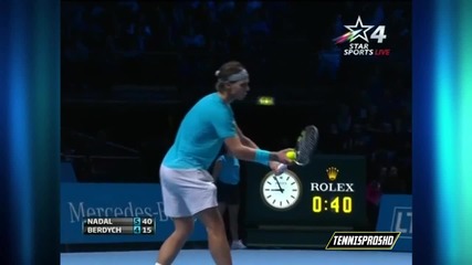 Nadal vs Berdych - London 2013!
