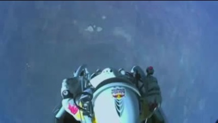 Скок от ръба на Космоса: Red Bull Stratos 14-10-2012
