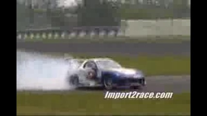 Drifting mazda 