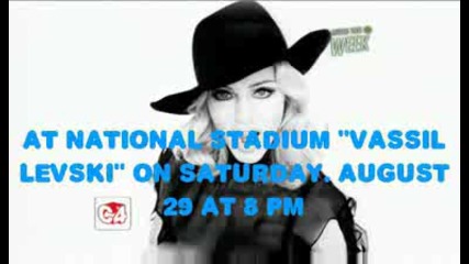 Madonna In Bulgaria