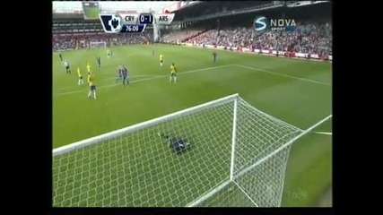"Арсенал" спечели срещу "Кристъл Палас" с 2:0