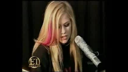 Avril Lavigne Говори За Концерта Си