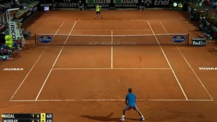 Rafael Nadal vs Andy Murray Rome 2014