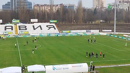 Славия и Ботев Пд загряват на "Александър Шаламанов"