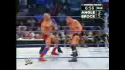 Wwe Smackdown 18.09.03 - Kurt Angle Vs Brock Lesnar ( 60 Min Iron Man Match ) For Wwe Title