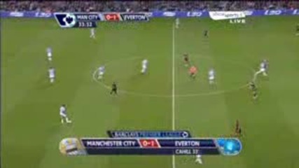 Манчестър Сити 0:2 Евертън