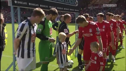 Малко момче го е страх да се здрависа със Steven Gerrard 