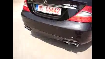 mercedes benz cls 63 amg soundcheck kickdown part 2 