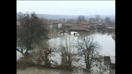 Кадри от бедствието в село Бисер - btv