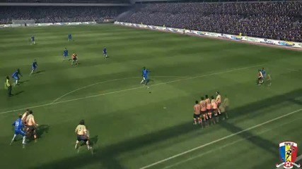 Pes 2010 - Didier Drogba Free - Kick [hd] Goal (real Commentary) - vs Barcelona