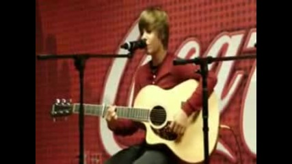 Justin Bieber One Time at Kiss Fm