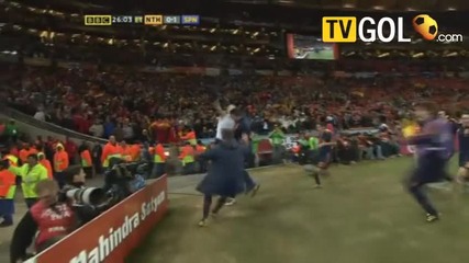 World Cup Холандия 0:1 Испания - Испания е световен шампион с гол на Андрес Иниеста 