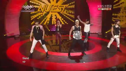 Nu'est- Action @ Music Bank (20.07.2012)