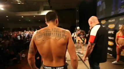 Tuf 13 Finale Guida vs Pettis Weigh In Highlights