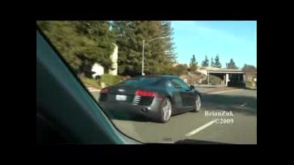 Audi R8 On The Road