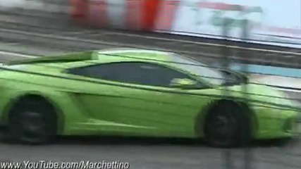 Lamborghini Lp670 - 4 Sv vs Lp550 - 2 Balboni vs Lp560 - 4 Drift Race!! 