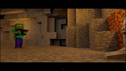 Minecraft animation-skeleton and zombie