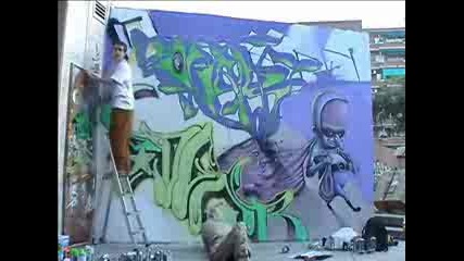 Graffiti Artist From Barcelona