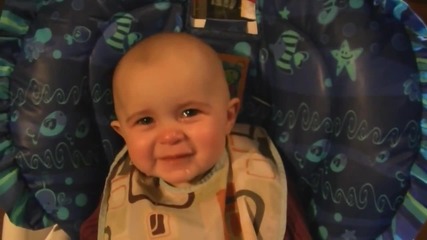 Emotional baby! Too cute!