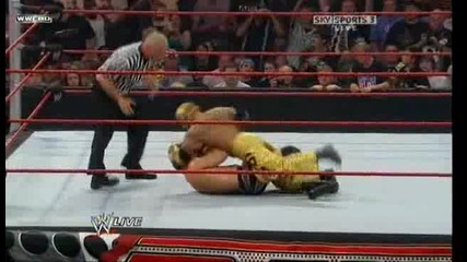 Raw 3 For All 06/15/09 Chris Jericho vs Rey Mysterio [ Intercontinental championship]