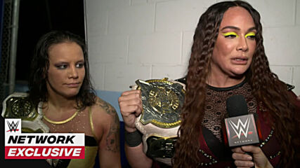 Nia Jax & Shayna Baszler pleased to recapture the titles: WWE Network Exclusive, Jan. 31, 2021