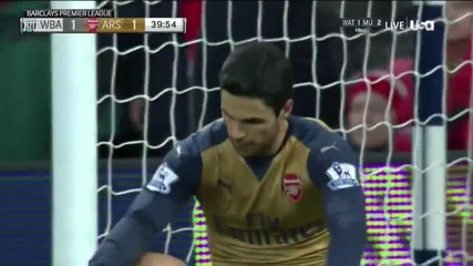 Уест Бромич 2:1 Арсенал 21.11.2015
