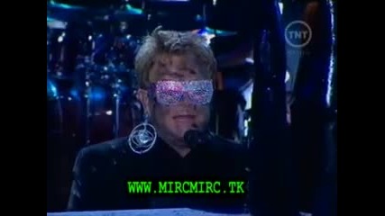 Lady Gaga и Elton John - poker face и speechless на наградите Grammy 