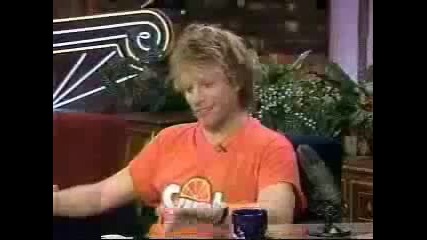Jon Bon Jovi Interview Jay Leno Crush Tour 