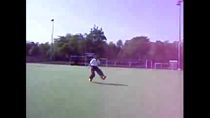 Attempted Aerial In Goal Keeper Pads