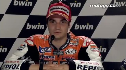 Pedrosa interview after the Spanish Gp 