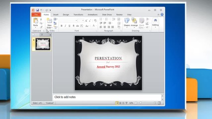 Powerpoint 2010: Turn grammar check and spell check on and off