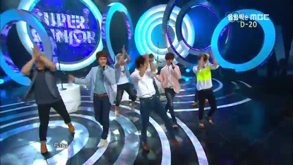 Super Junior - From U @ Music Core (07.07.2012)
