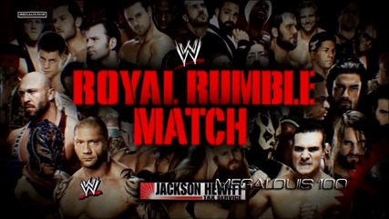 Royal Rumble 2014 Match Card - 30 Men Royal Rumble Match