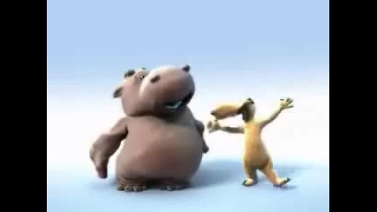 Happy Hippo Stan - `the lion sleeps tonight`