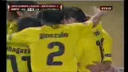 Villareal vs Levski Sofia 1 - 0 - Europa League ! Победният Гол !