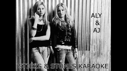 Sticks And Stones (karaoke Instrumental) - Aly Aj