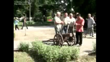 Гърмежи С Черешово Топче На Сбора На Рибен