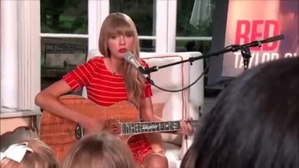02. Taylor Swift - Treacherous (acoustic) Live