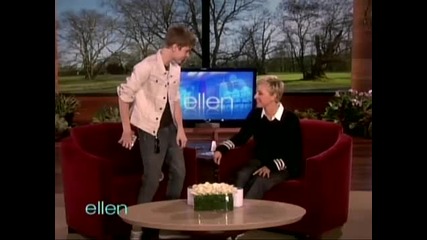 Justin Bieber on Ellen Feb. 23 - цялото 