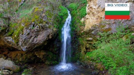 Врабчански водопад-малък и красив