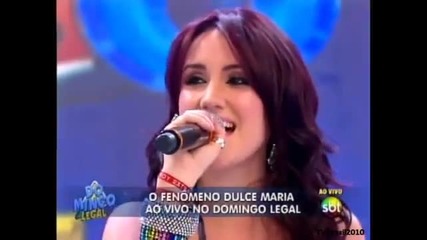 Dulce Maria Te Daria Todo en domingo legal 