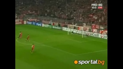 21.04.2010 Bayern Munich - Lyon 1:0 