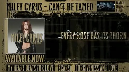 Every Rose Has Its Thorn - Miley Cyrus - Listening Party 
