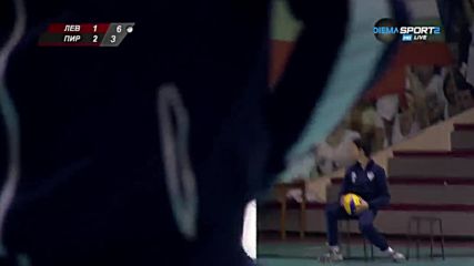 ВК Левски - ВК Пирин 3:2 /репортаж/