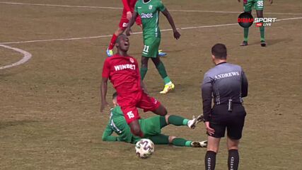 Царско село - Берое 1:0 / първо полувреме /