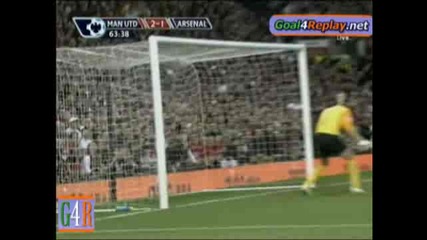Manchester Utd - Arsenal 2 - 1 (2 - 1,  29 8 2009)
