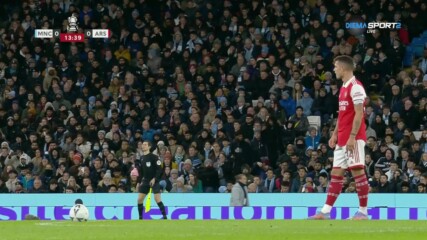 Манчестър Сити - Арсенал 0:0 /първо полувреме/