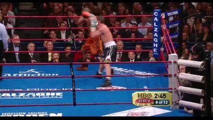 Roy Jones vs Joe Calzaghe Round 8
